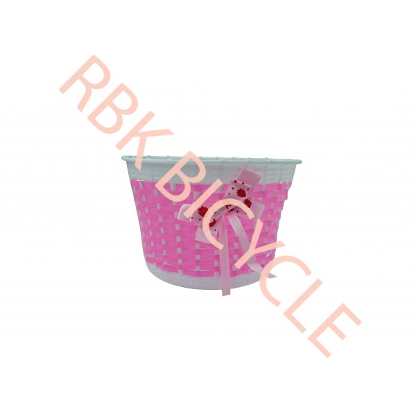 RBK-1053P BMX ÖN SEPET HASIR PEMBE 